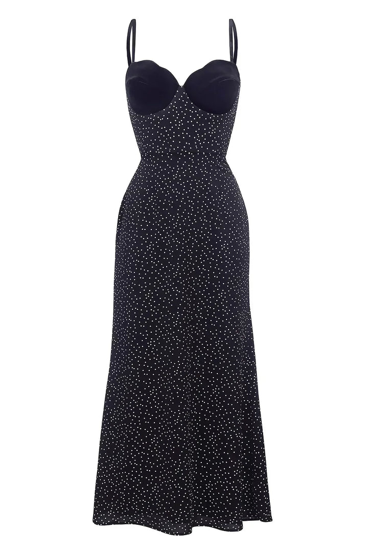 Selina™ | Polka Dot Midi Dress